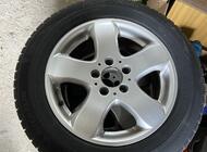 Grajewo ogłoszenia: Sprzedam alufelgi do Mercedesa w203  wraz z oponami zimowymi... - zdjęcie